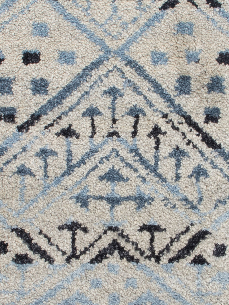 Gabbeh Teppich - Indus - 90 x 60 cm - hellblau