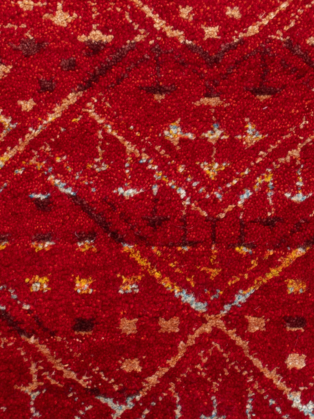 Gabbeh Teppich - Indus - 90 x 60 cm - rot