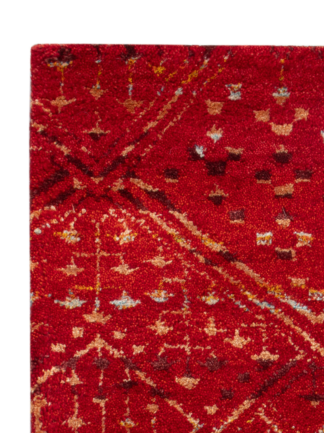 Gabbeh Teppich - Indus - 90 x 60 cm - rot