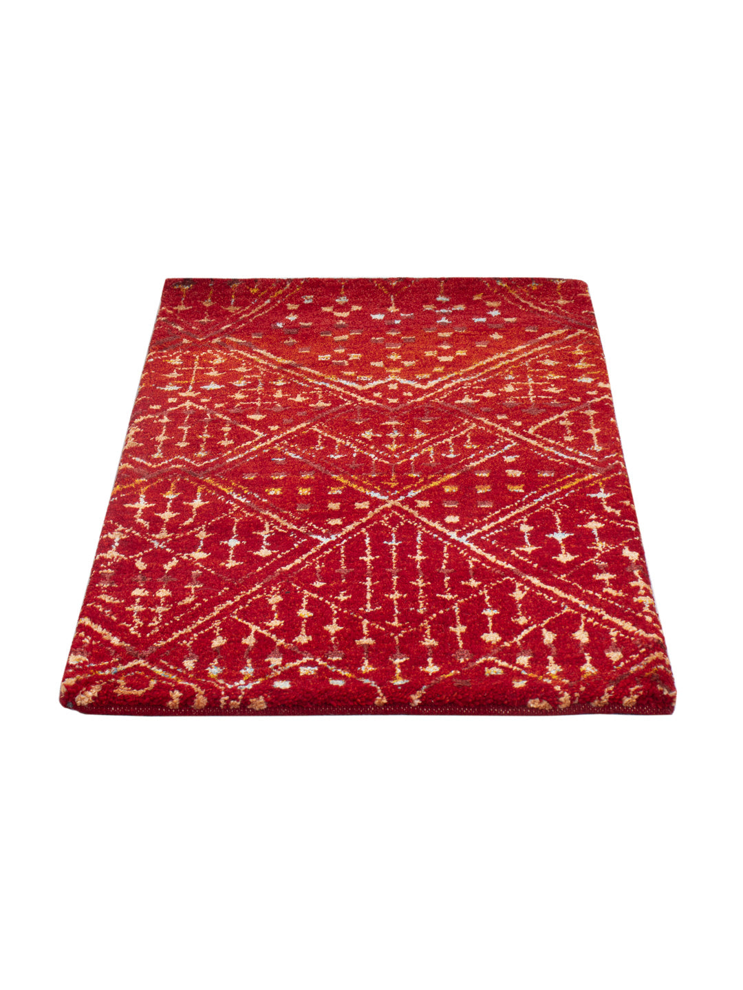 Gabbeh Teppich - Indus - 90 x 60 cm - rot