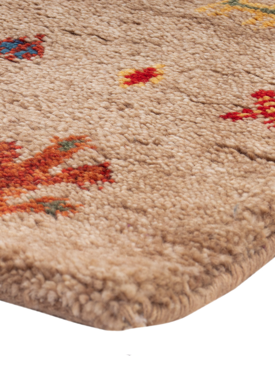 Gabbeh Teppich - Indus - 90 x 60 cm - hellbeige