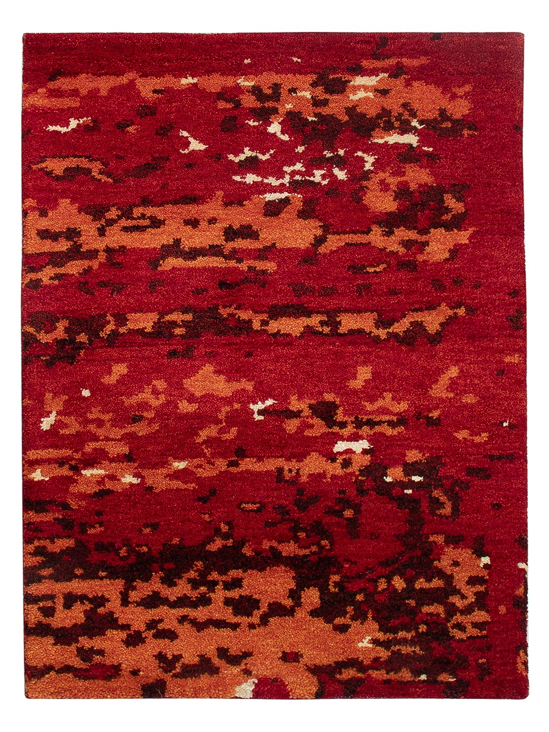 Gabbeh Teppich - Indus - 90 x 60 cm - rot