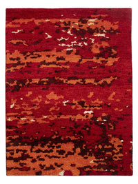 Gabbeh Teppich - Indus - 90 x 60 cm - rot