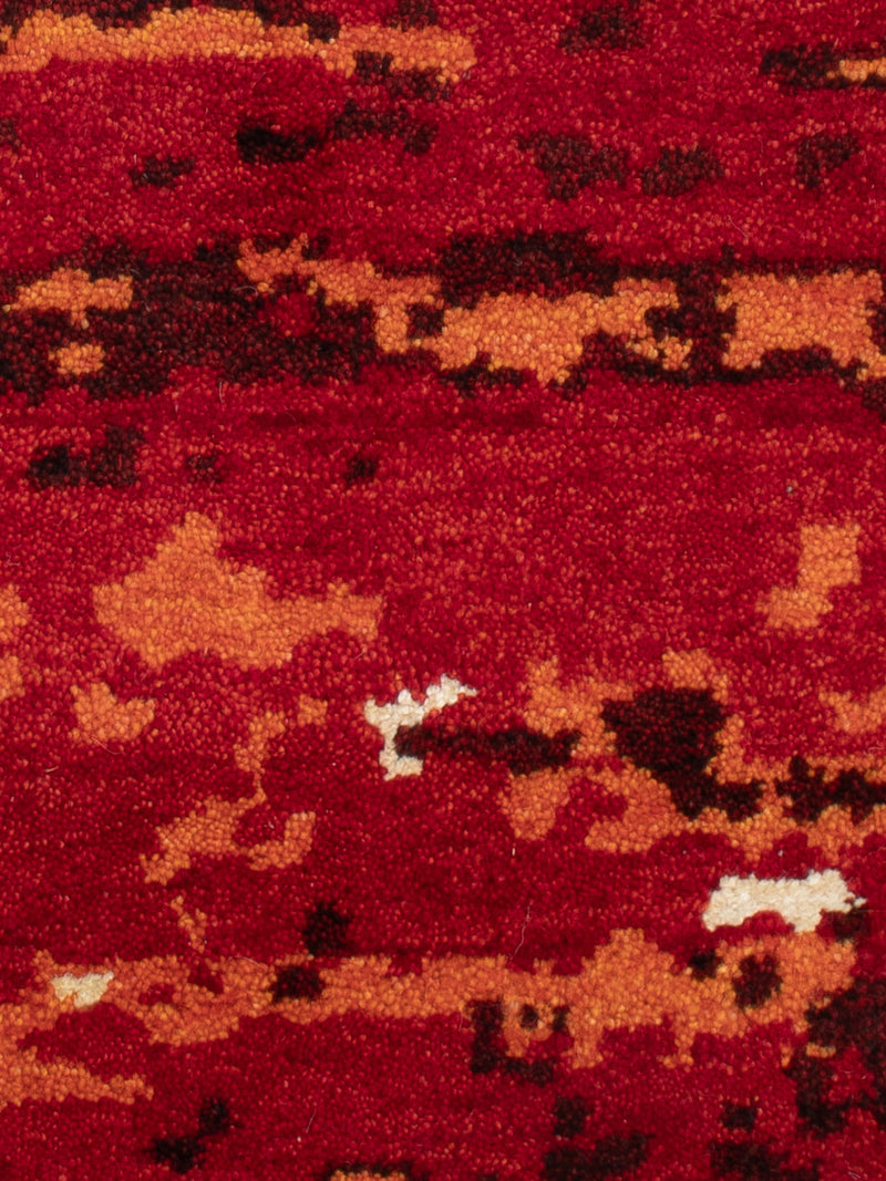 Gabbeh Teppich - Indus - 90 x 60 cm - rot