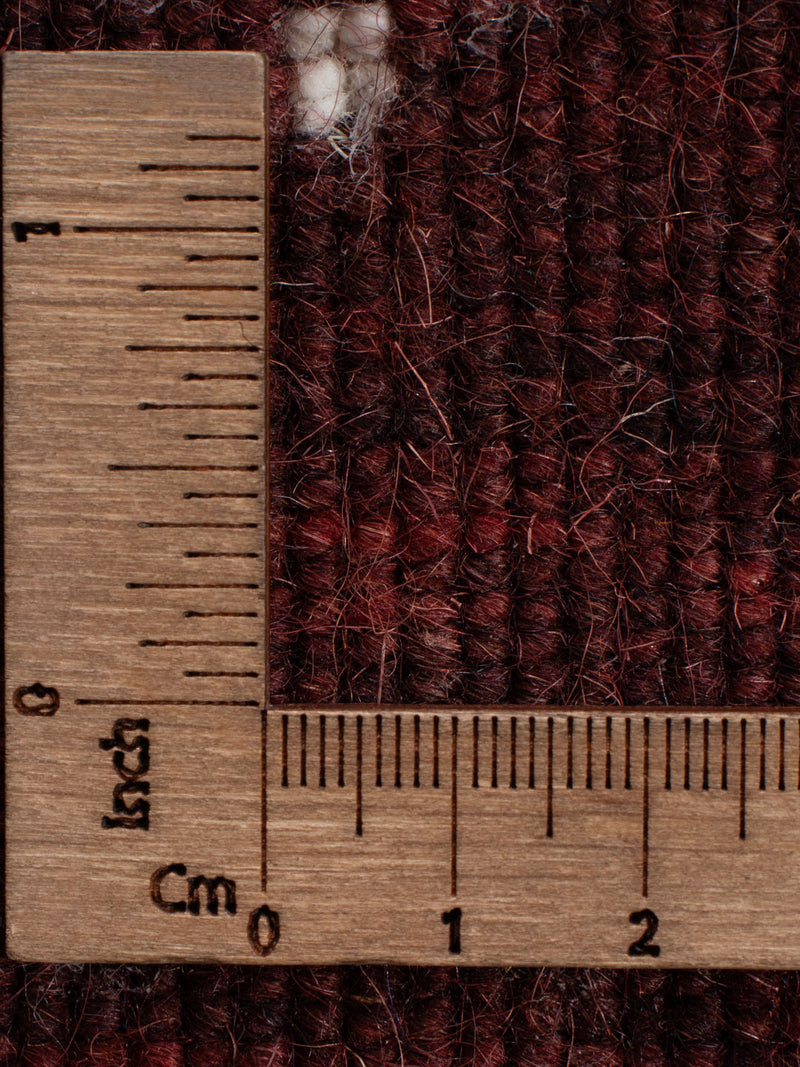 Gabbeh Teppich - Loribaft Softy - 90 x 60 cm - dunkelrot