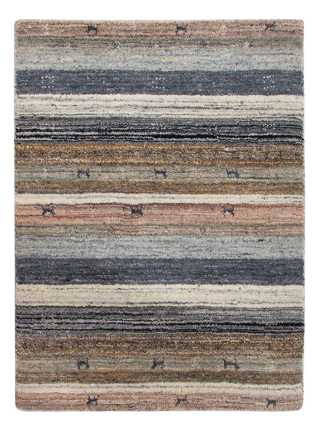 Tappeto Gabbeh - Loribaft Softy - 90 x 60 cm - caramello