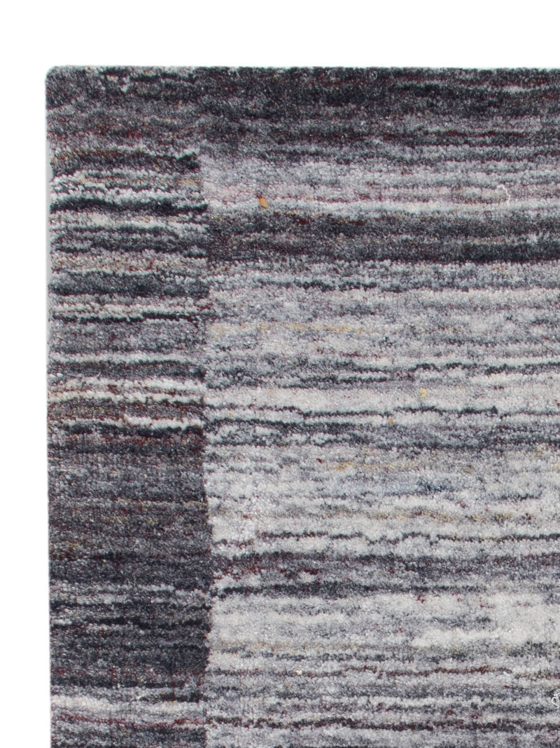 Gabbeh Teppich - Loribaft Softy - 90 x 60 cm - grau