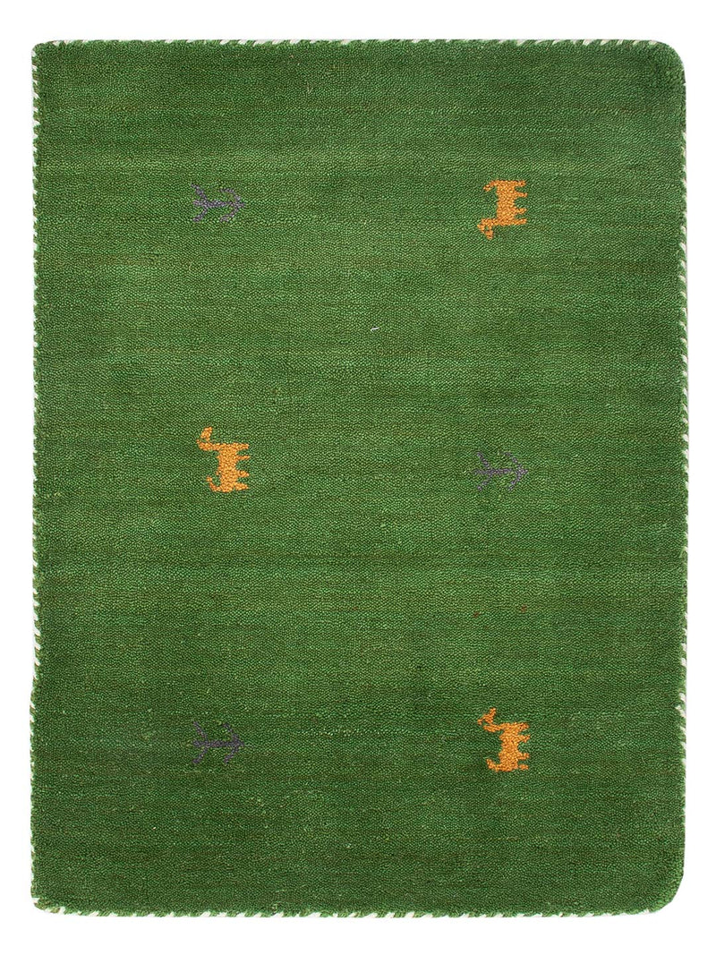 Tappeto Gabbeh - Loribaft Softy - 90 x 60 cm - caramello