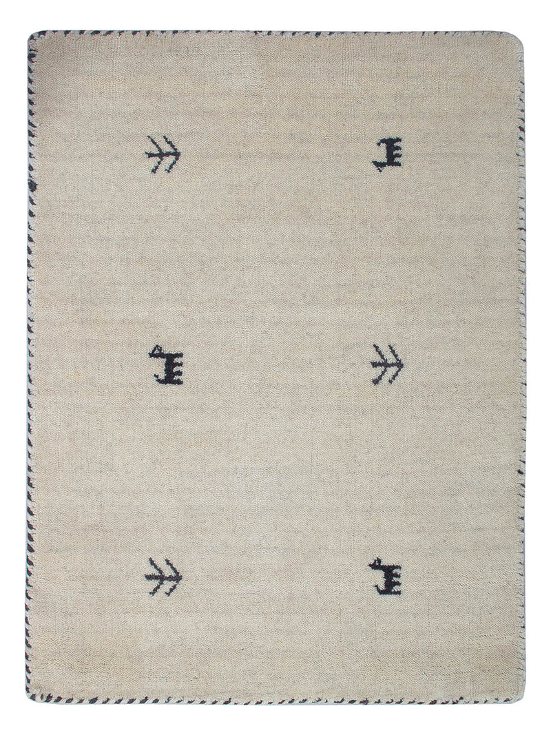 Tappeto Gabbeh - Loribaft Softy - 90 x 60 cm - caramello