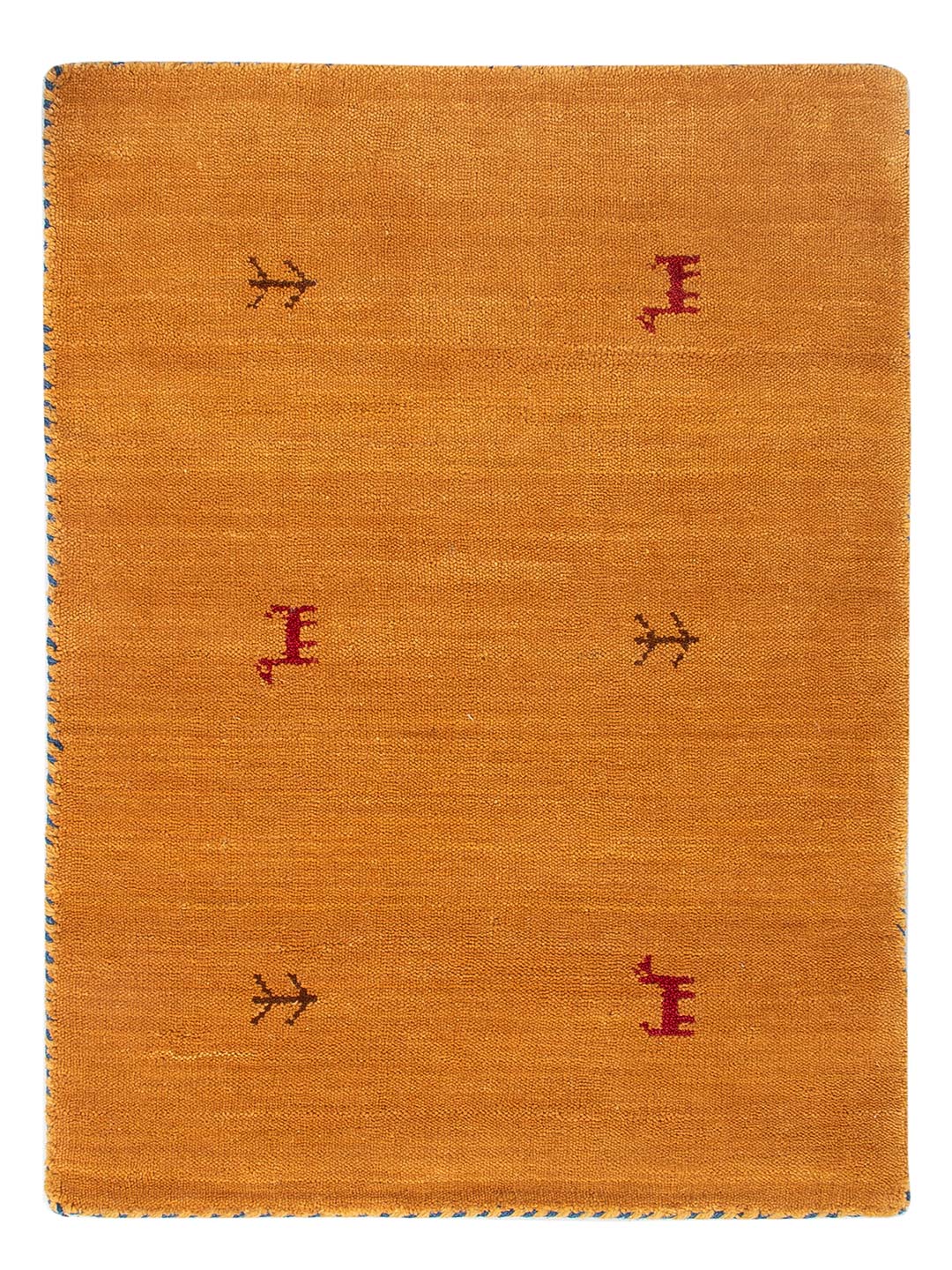 Tappeto Gabbeh - Loribaft Softy - 90 x 60 cm - caramello