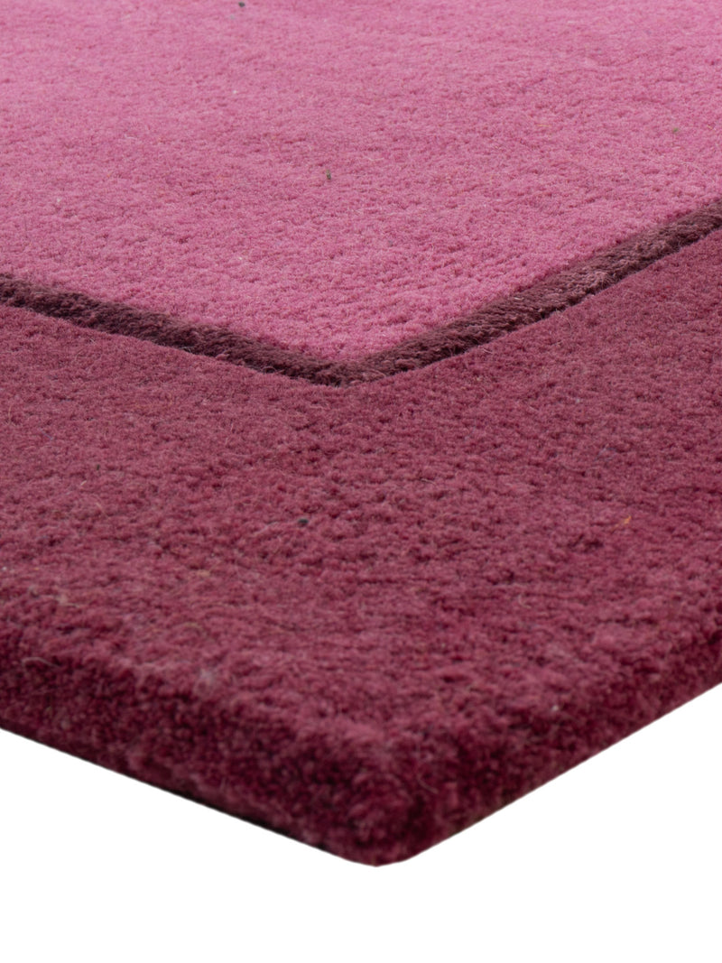 Wollteppich - 160 x 90 cm - lila