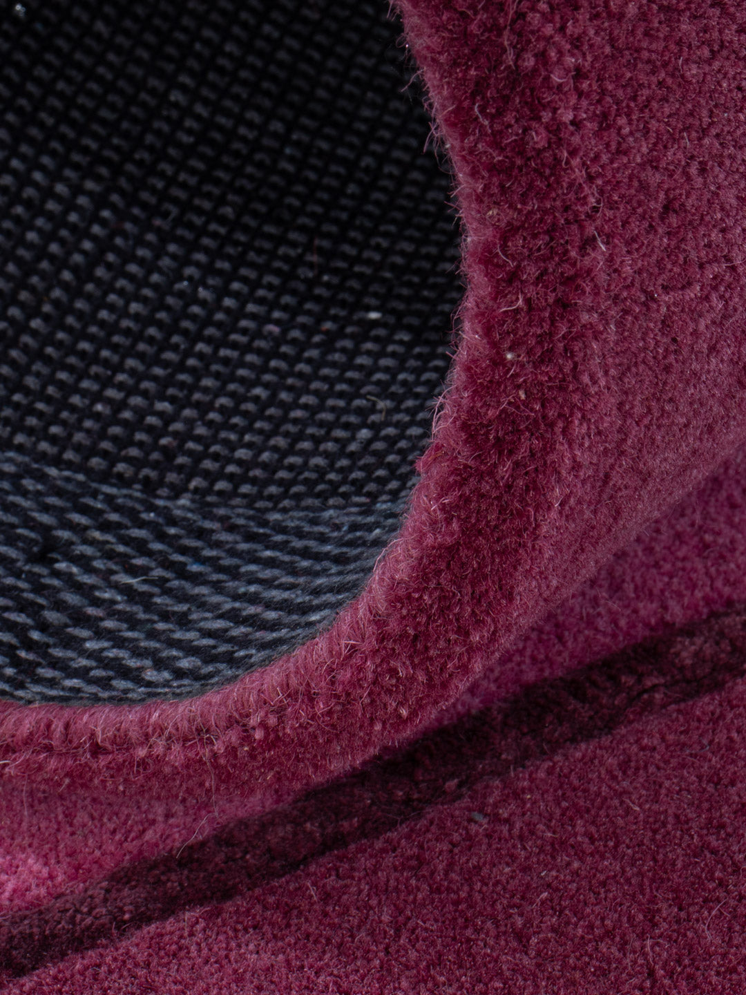 Wollteppich - 160 x 90 cm - lila