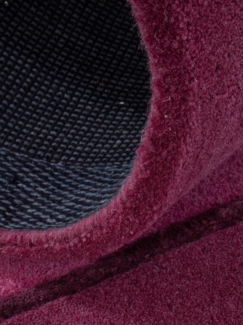 Wollteppich - 160 x 90 cm - lila