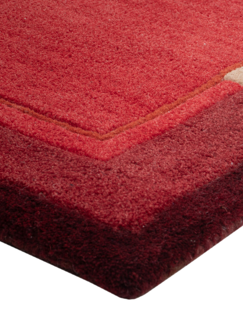 Tappeto di lana - 160 x 90 cm - caramello