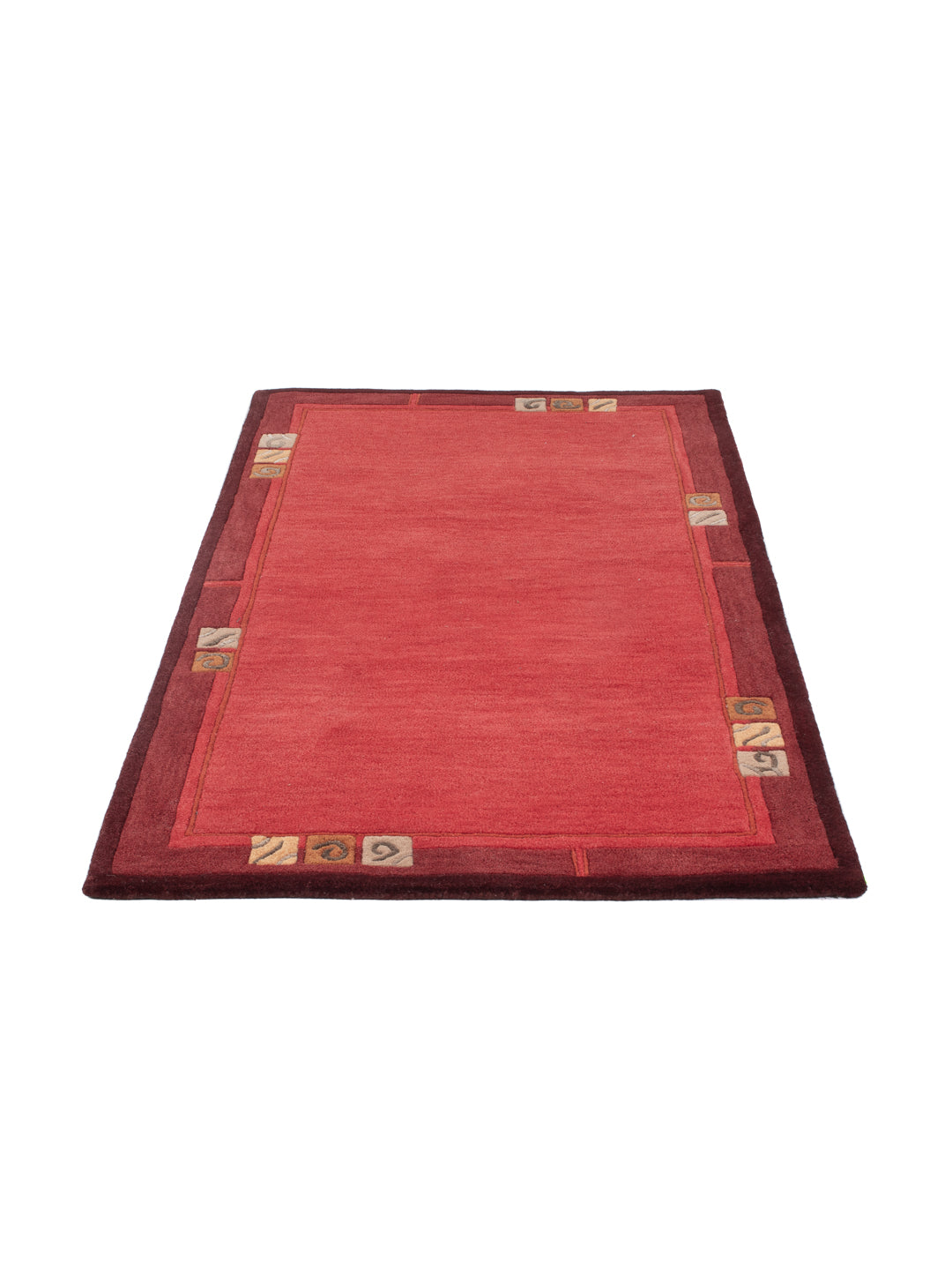 Tappeto di lana - 160 x 90 cm - caramello