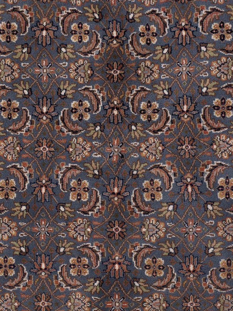 Tappeto orientale - Keshan - Indo quadrato  - 200 x 200 cm - caramello