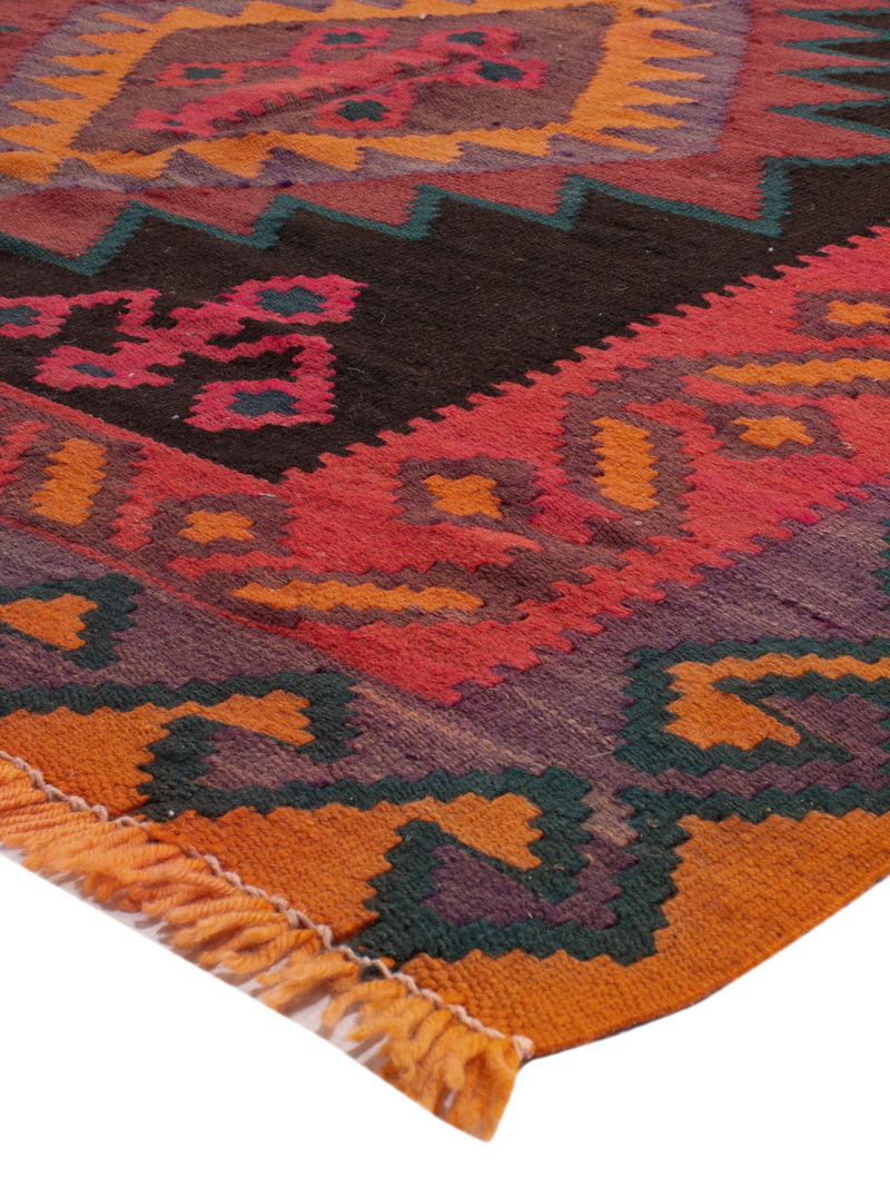 Tappeto Kelim - Vecchio - 360 x 150 cm - caramello