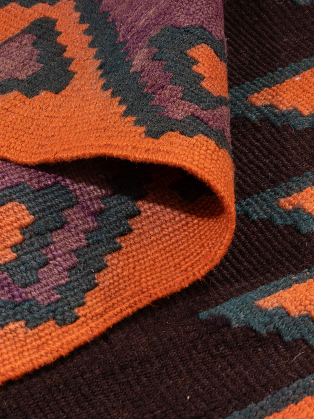 Tappeto Kelim - Vecchio - 360 x 150 cm - caramello