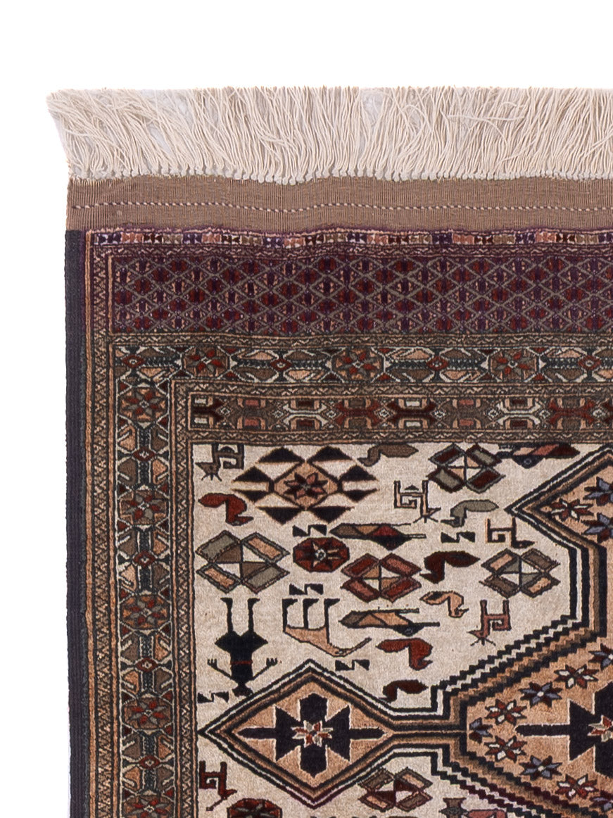 Tappeto Kelim - Orientale - 304 x 90 cm - caramello