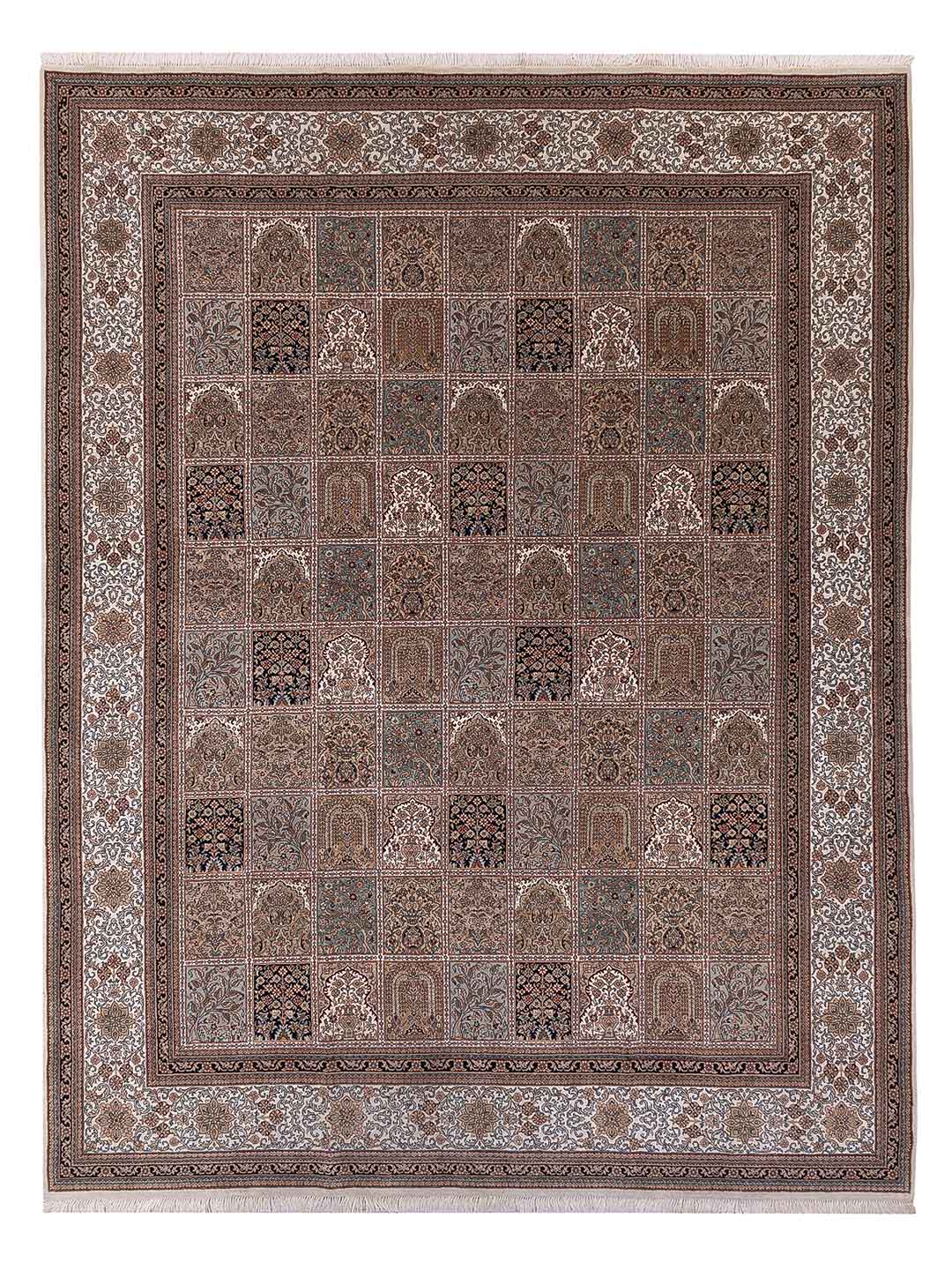 Tappeto orientale - Ghom - Indo - 396 x 306 cm - caramello