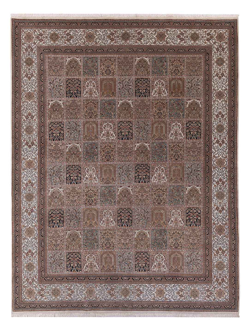 Tappeto orientale - Ghom - Indo - 396 x 306 cm - caramello