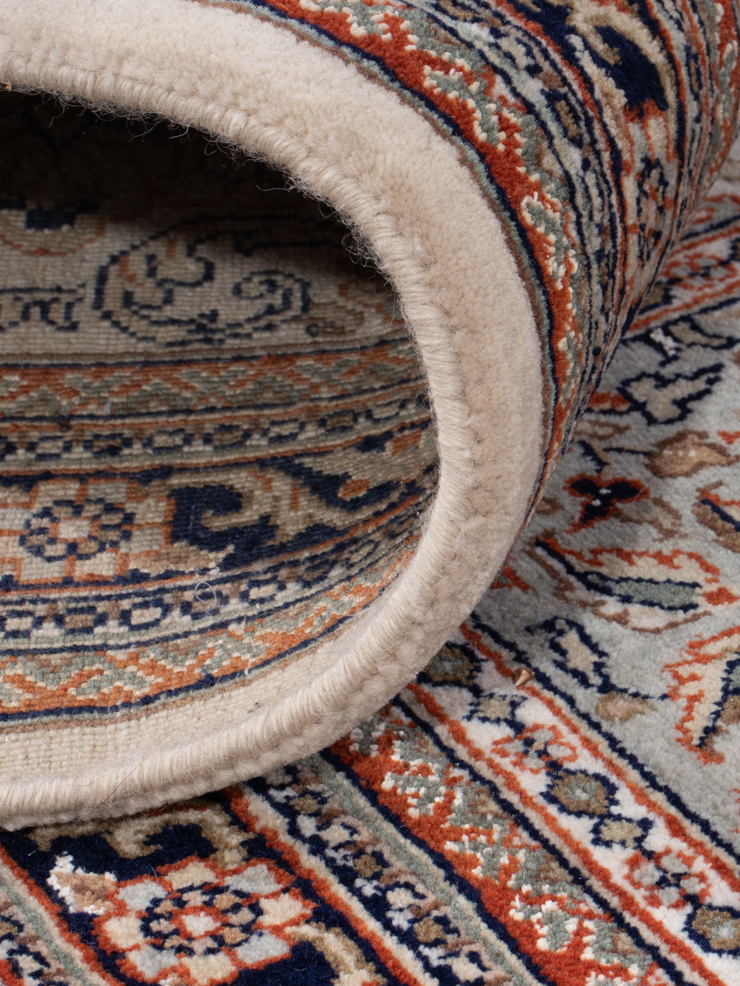 Tappeto orientale - Ghom - Indo - 396 x 306 cm - caramello