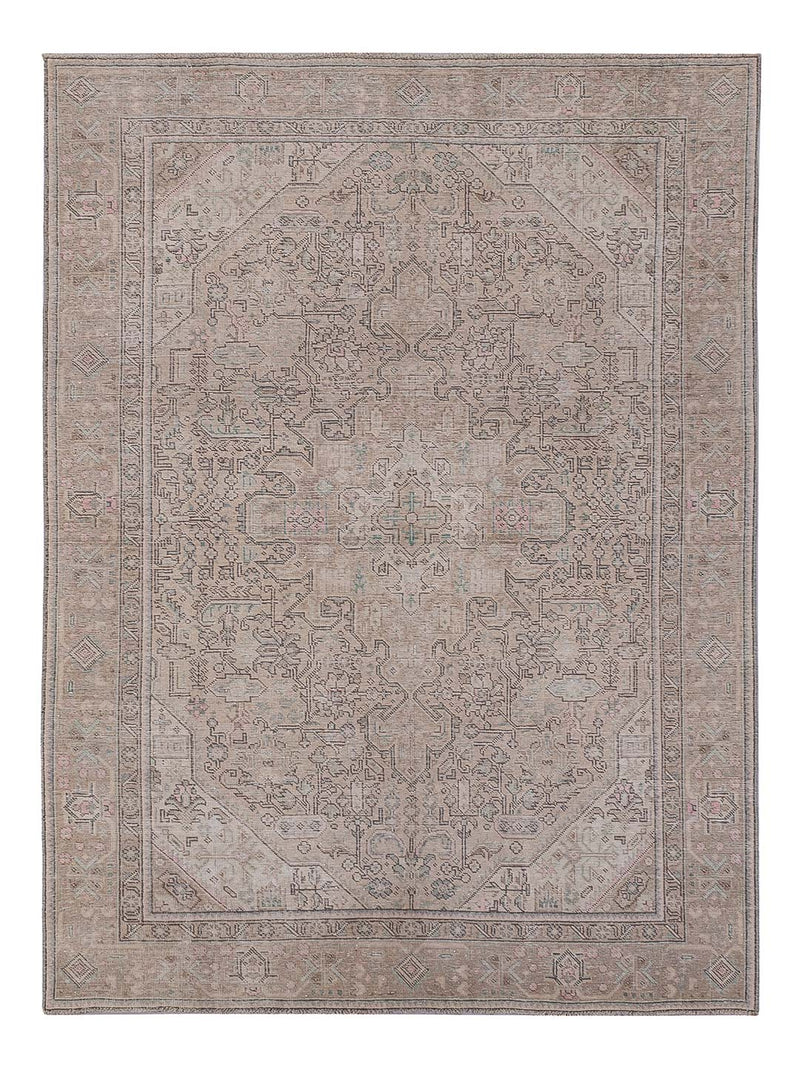 Vintage Teppich - 281 x 185 cm - beige