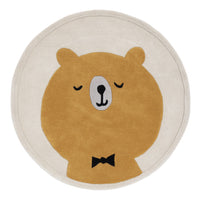 Orso Farfallino Tappeto per Bambini Rotondo – product image
