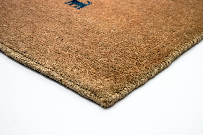 Tappeto Gabbeh - Indus - 200 x 140 cm - marrone