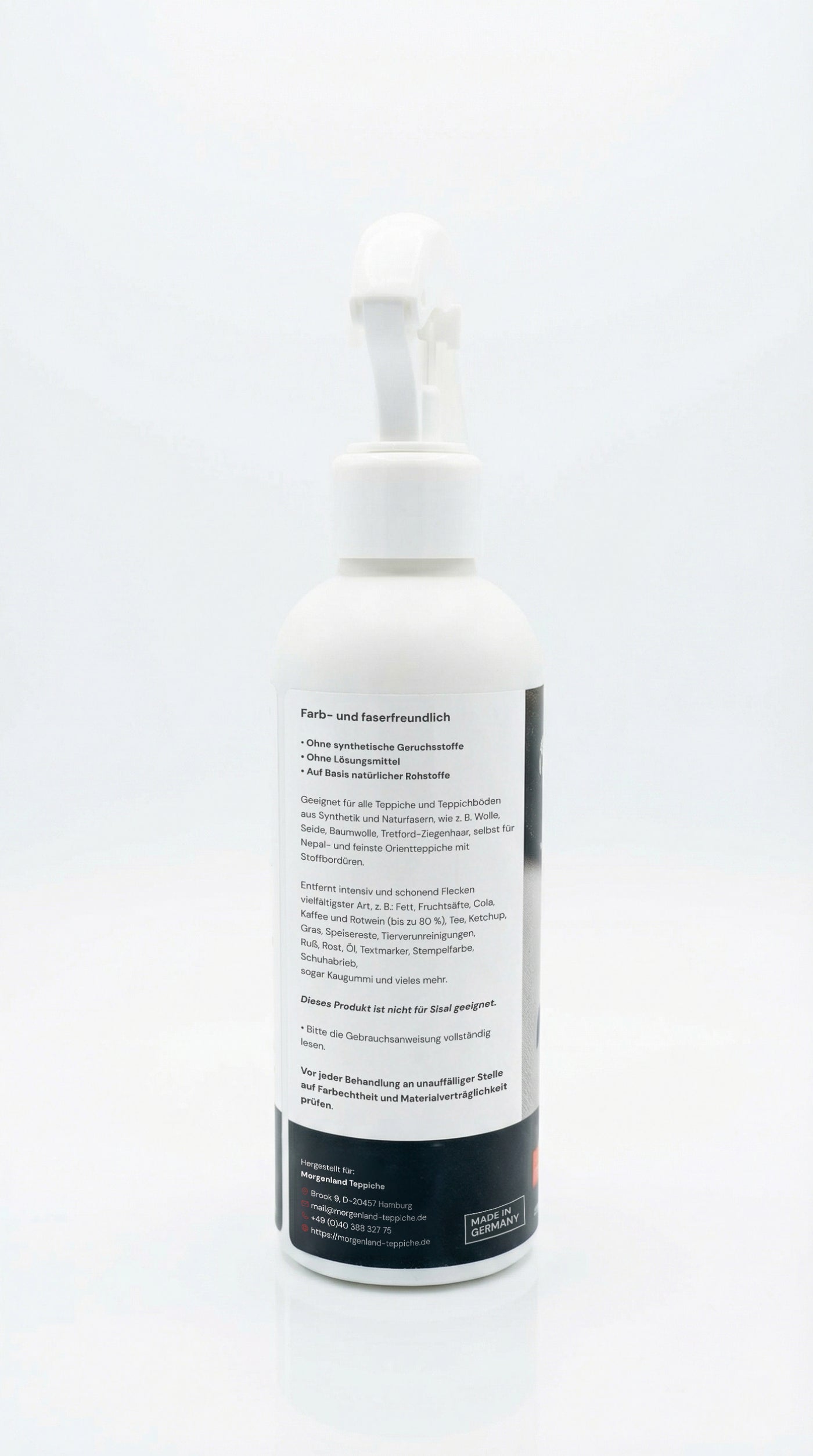 Spray detergente per tappeti Tappeto