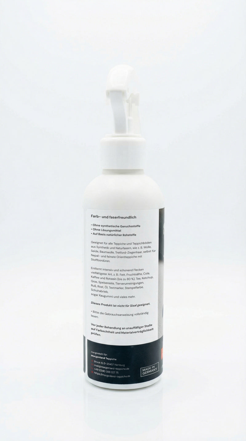 Spray detergente - 250 ml per tutti i tipi di tappeto