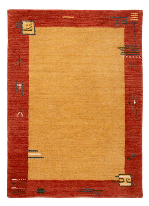 Tappeto Gabbeh - Softy - 90 x 60 cm - giallo