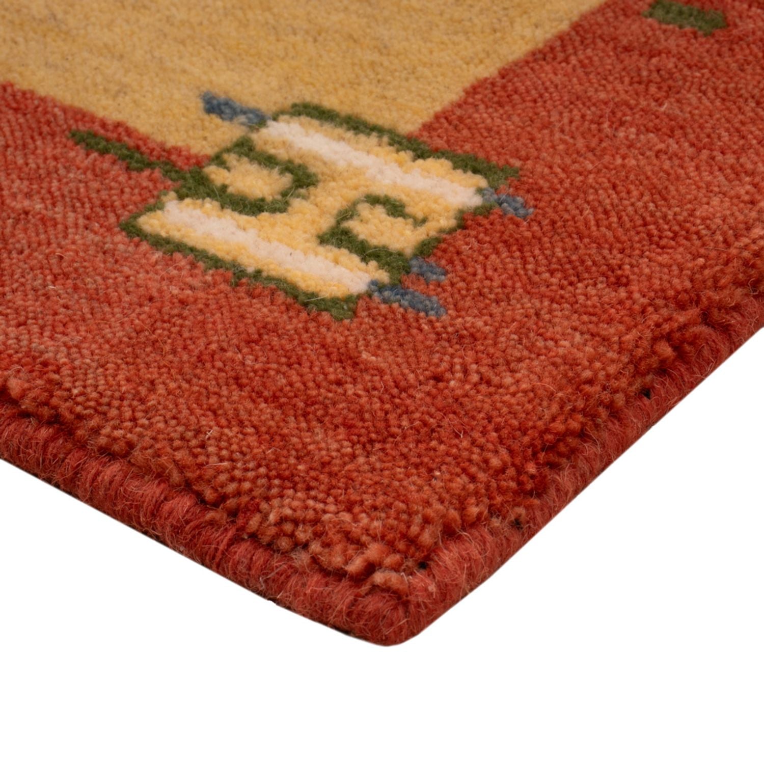 Tappeto Gabbeh - Softy - 90 x 60 cm - giallo