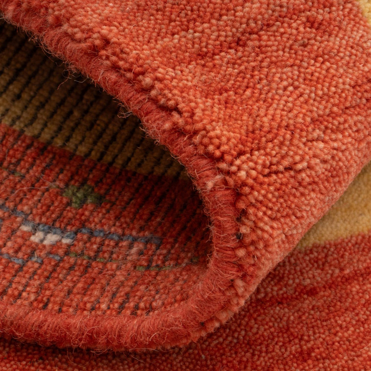 Tappeto Gabbeh - Softy - 90 x 60 cm - giallo