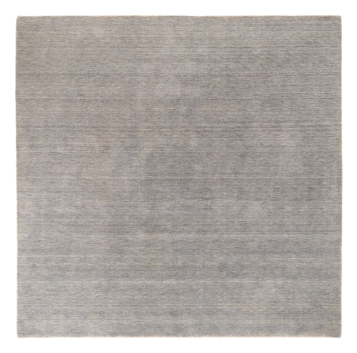 Tappeto Gabbeh - Loribaft Indus quadrato  - 250 x 250 cm - grigio chiaro