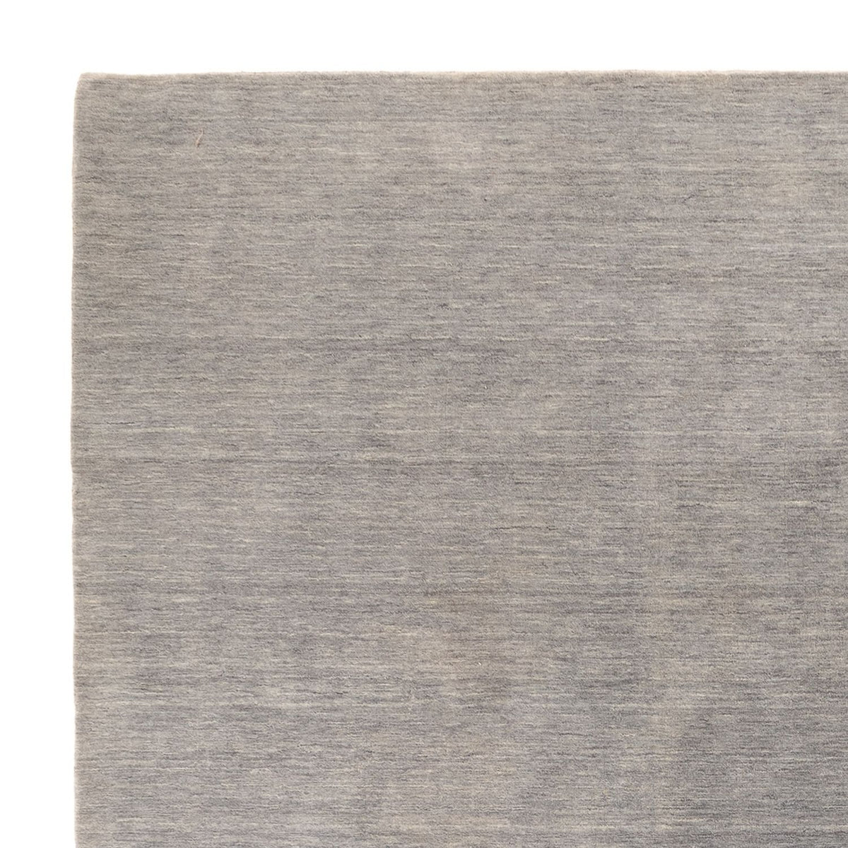 Tappeto Gabbeh - Loribaft Indus quadrato  - 250 x 250 cm - grigio chiaro