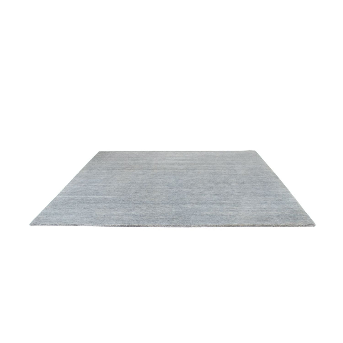 Tappeto Gabbeh - Loribaft Indus quadrato  - 250 x 250 cm - grigio chiaro