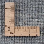 Tappeto Gabbeh - Loribaft Indus quadrato  - 250 x 250 cm - grigio chiaro