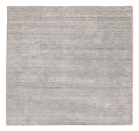 Tappeto Gabbeh - Loribaft Indus quadrato  - 200 x 200 cm - grigio chiaro