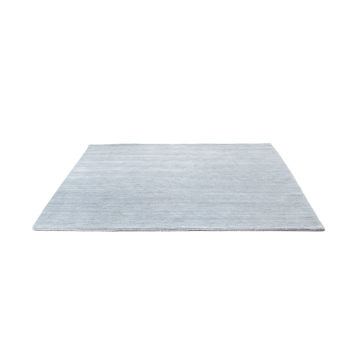 Tappeto Gabbeh - Loribaft Indus quadrato  - 200 x 200 cm - grigio chiaro