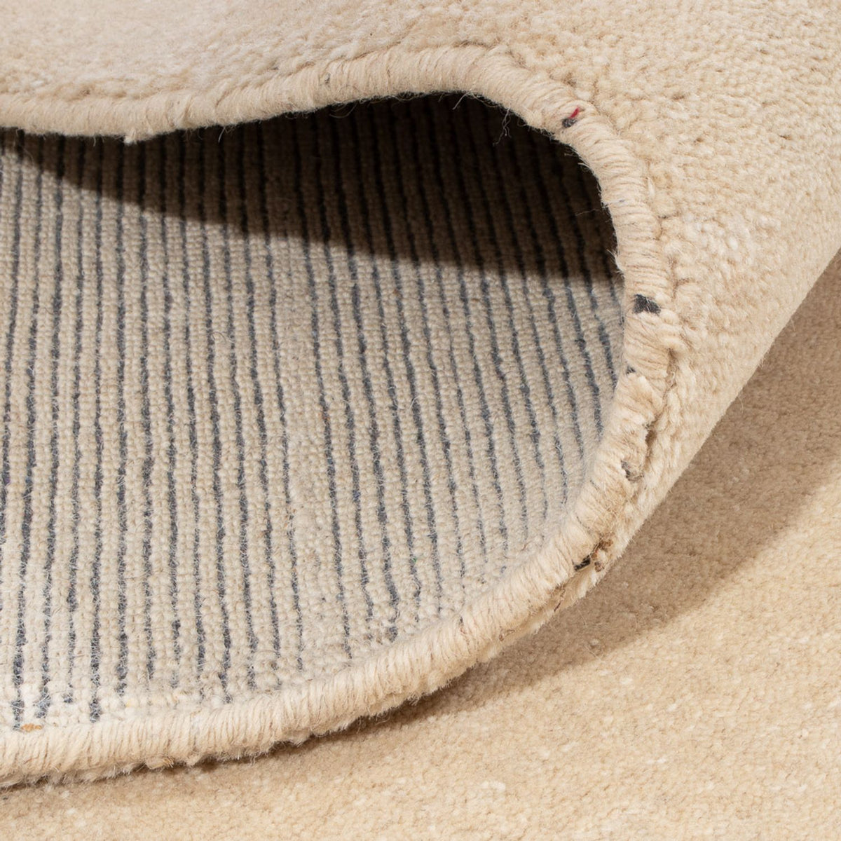 Tappeto Gabbeh - Softy quadrato  - 250 x 250 cm - beige