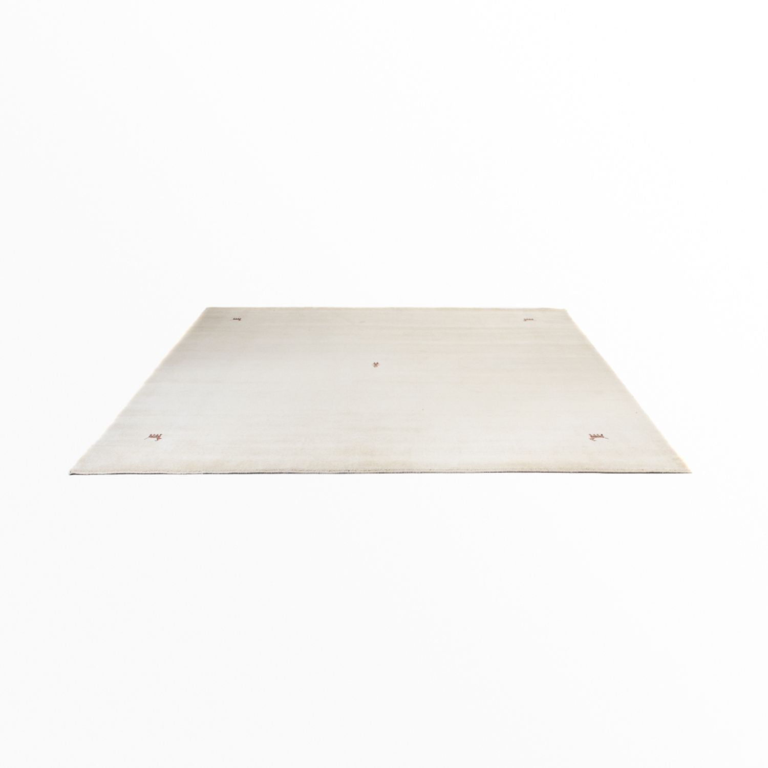 Tappeto Gabbeh - Softy quadrato  - 250 x 250 cm - beige
