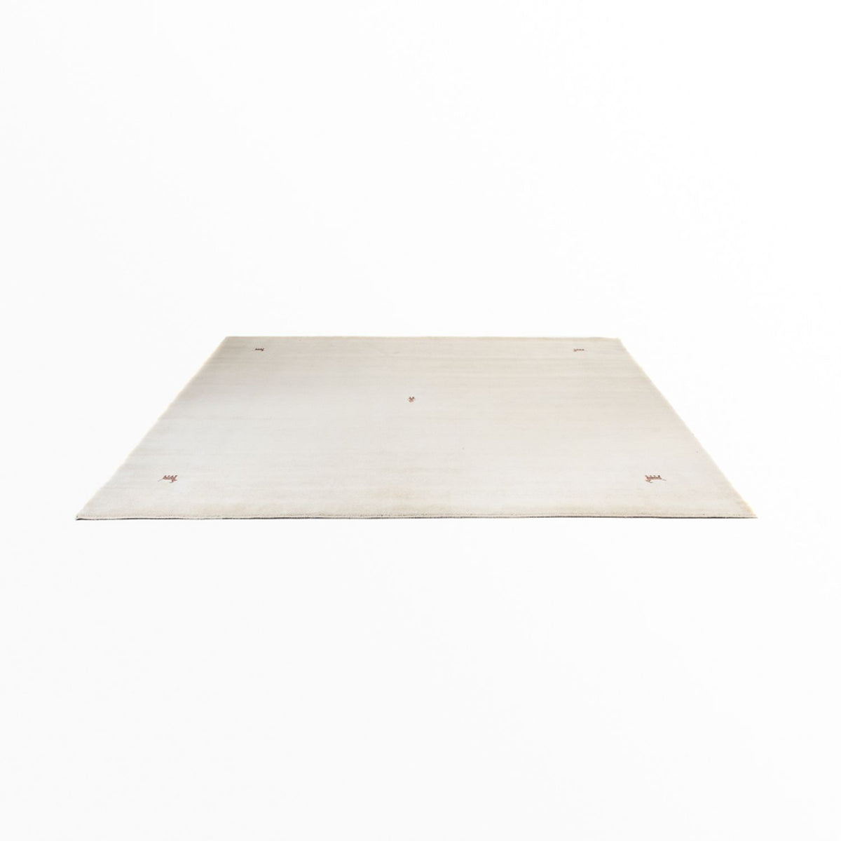 Tappeto Gabbeh - Softy quadrato  - 250 x 250 cm - beige