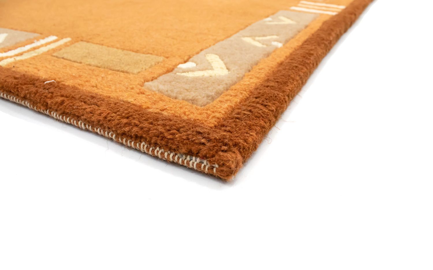 Tappeto Nepal - 137 x 73 cm - arancione