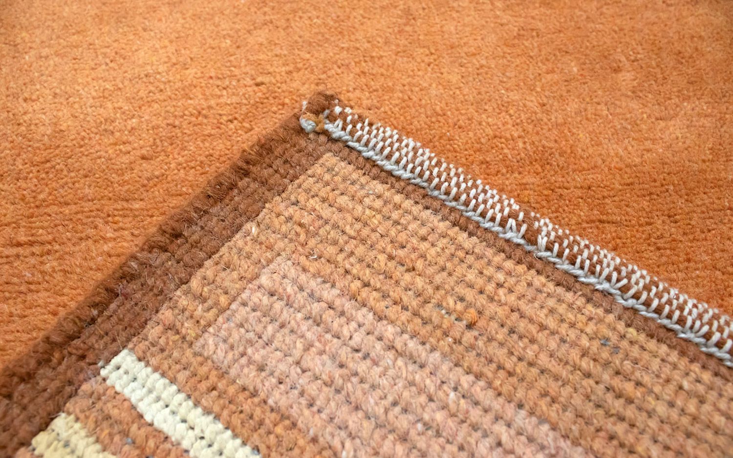 Tappeto Nepal - 137 x 73 cm - arancione