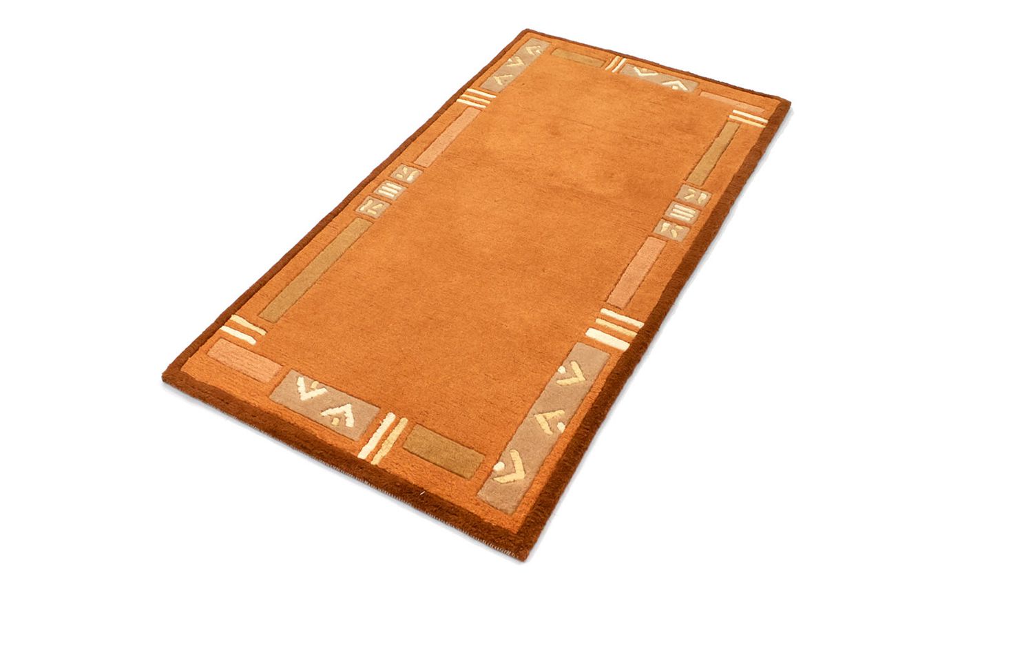 Tappeto Nepal - 137 x 73 cm - arancione