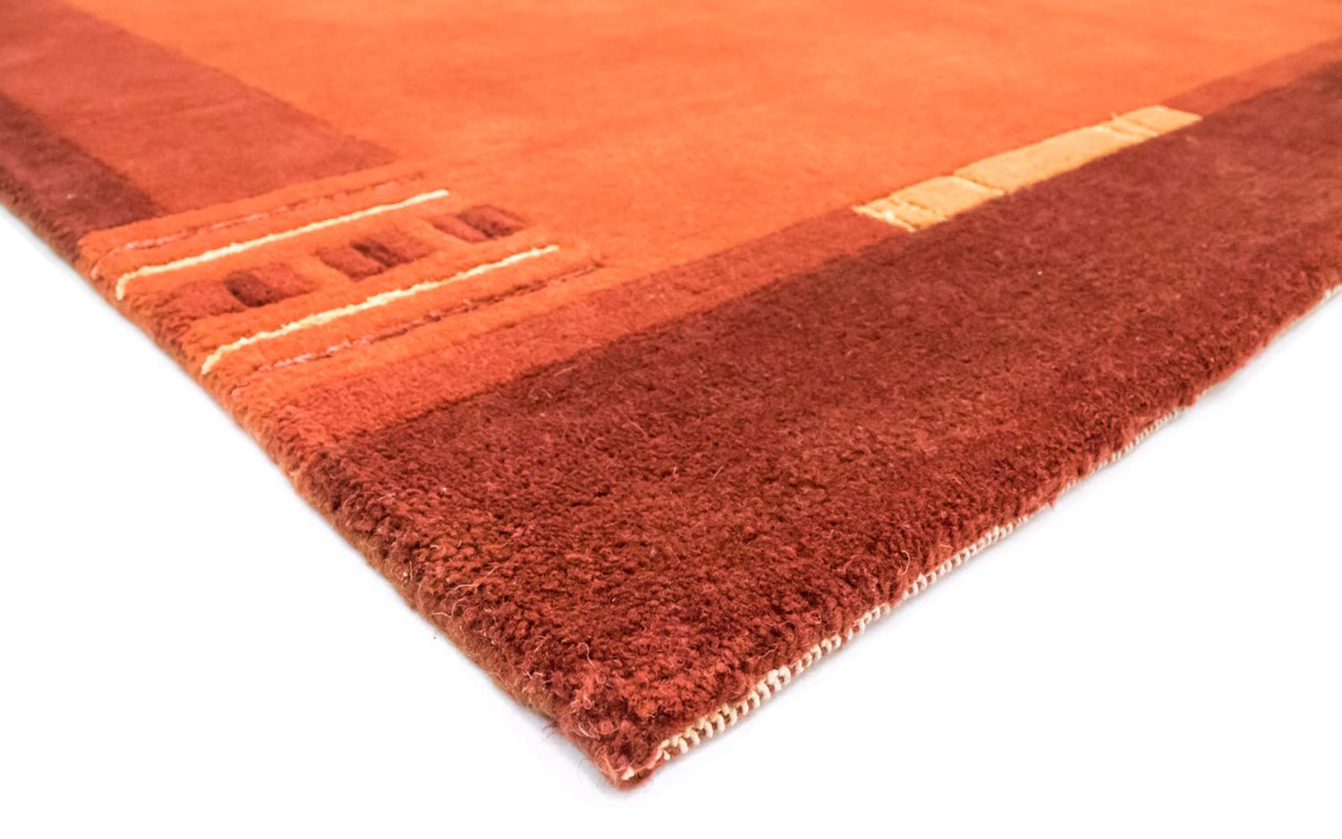 Tappeto Nepal - 239 x 173 cm - arancione