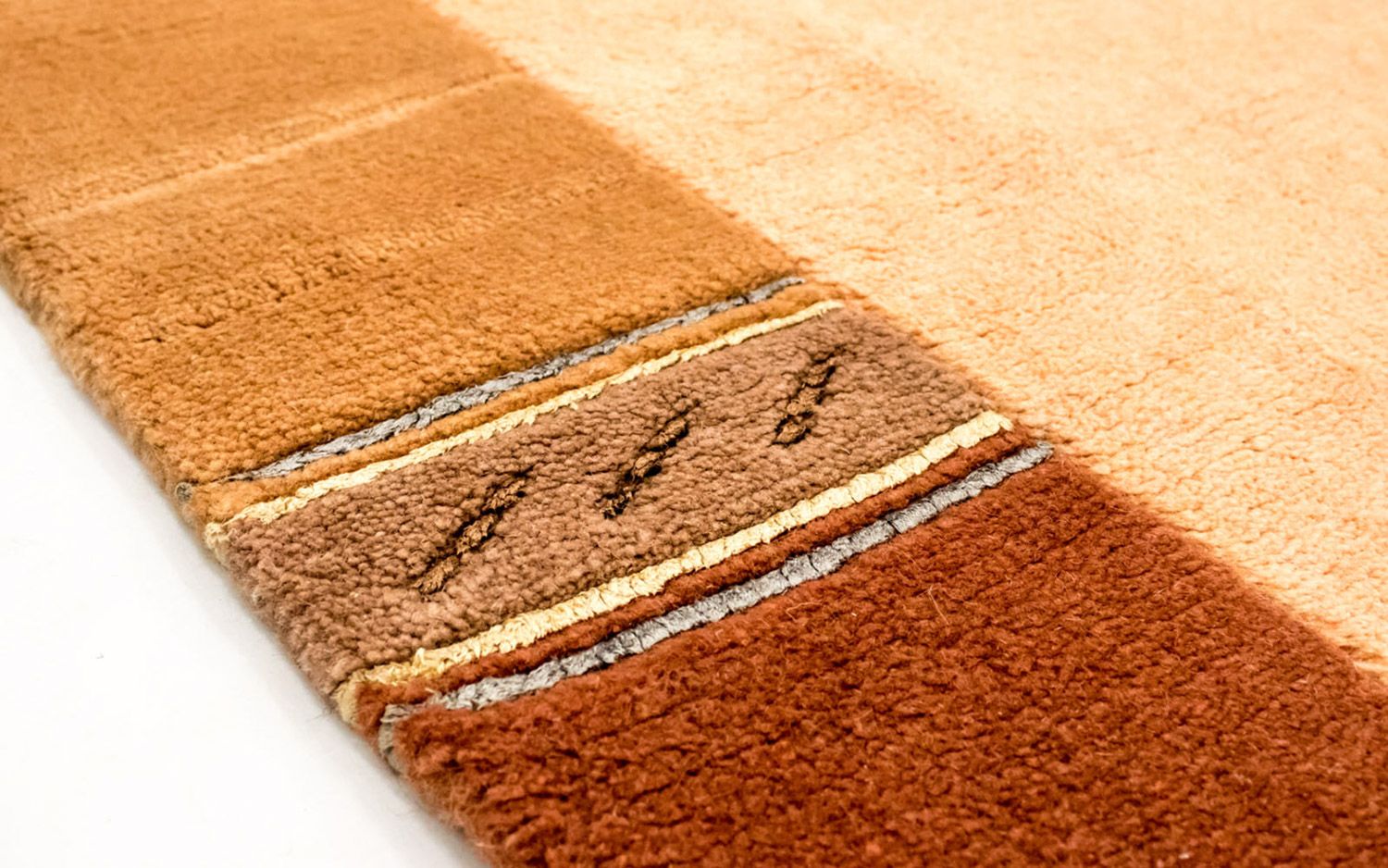 Tappeto Nepal - 238 x 173 cm - marrone chiaro