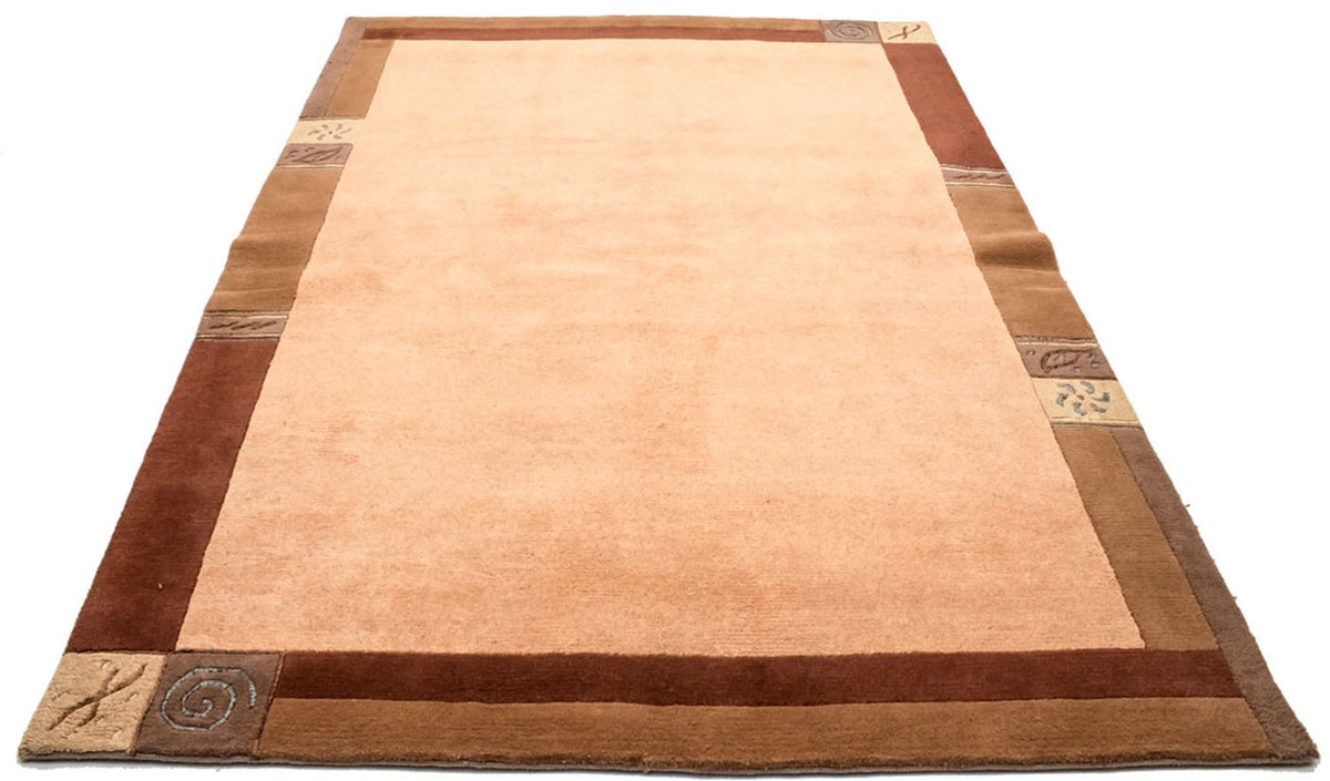 Tappeto Nepal - 238 x 172 cm - marrone chiaro