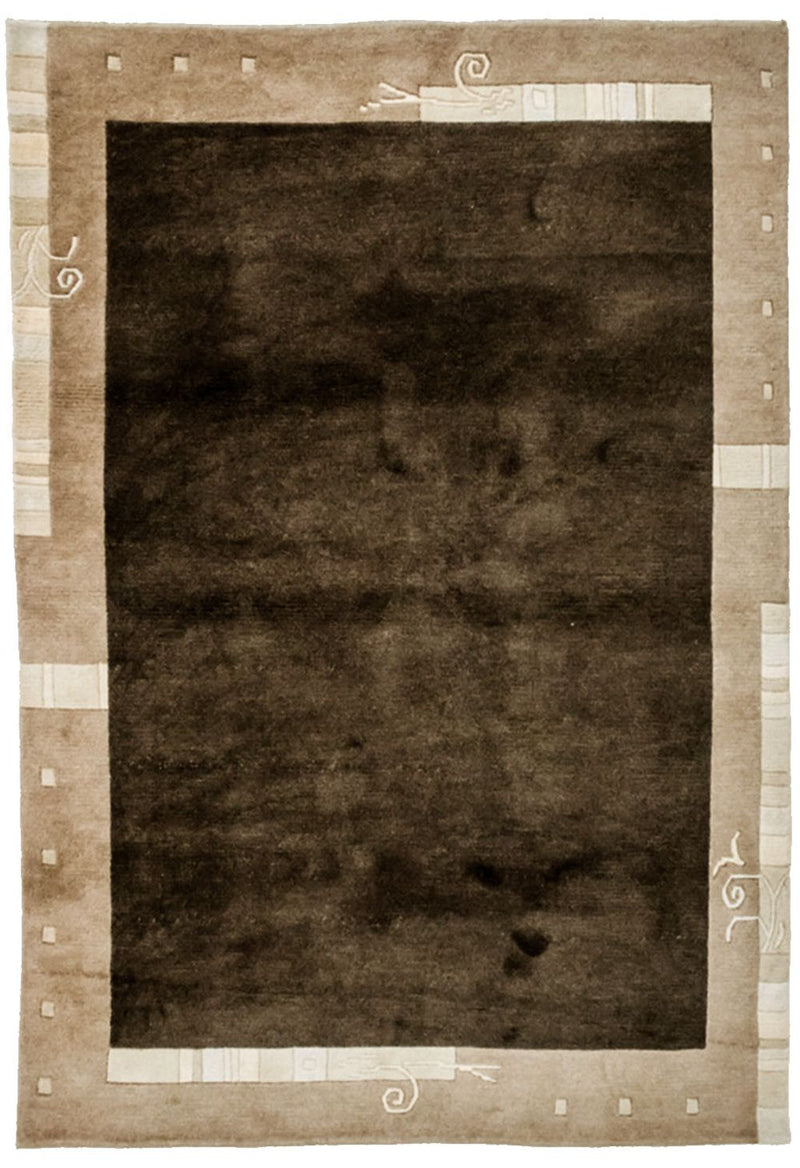 Tappeto Nepal - 197 x 143 cm - marrone